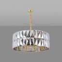 Ritz - Small Tile Circle Chandelier